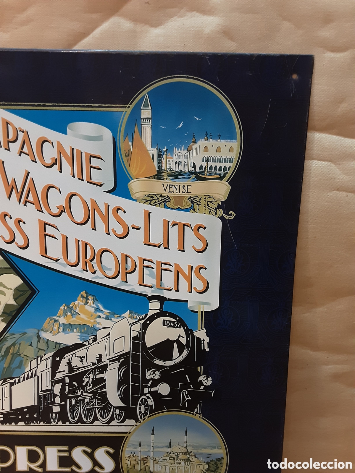 Trenes escala: Placa met&aacute;lica Orient- Express de PAYA - Foto 4