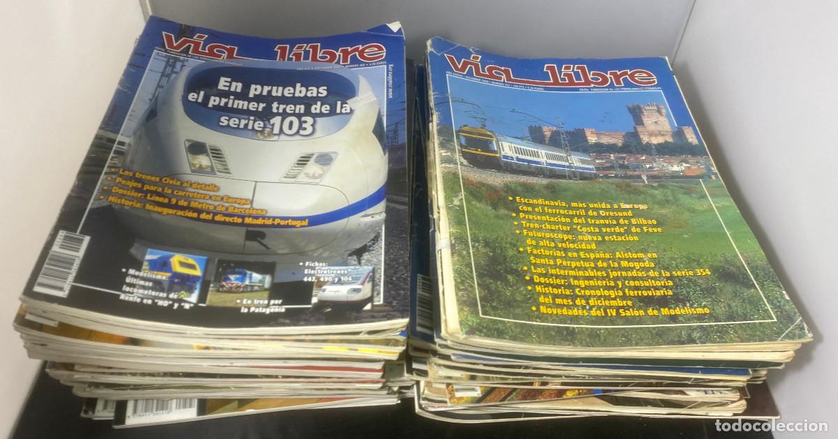 Trenes escala: Lote 55 ejemplares Via libre. - Foto 2
