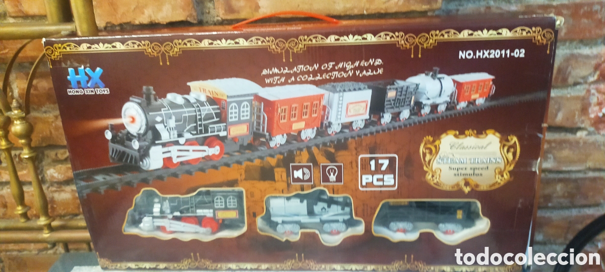 Trenes escala: Tren cl&aacute;sico de vapor - Foto 1
