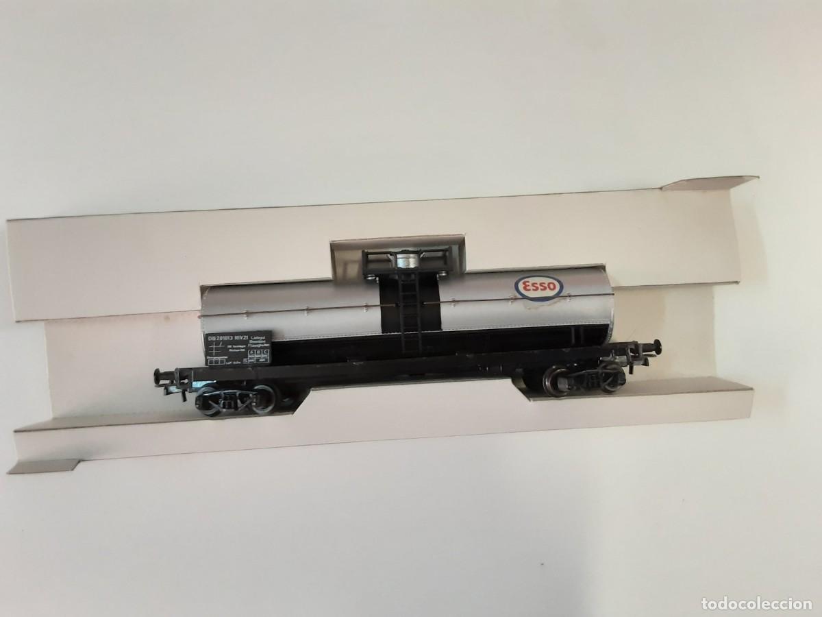 Trenes escala: Roco vagon cisterna esso ho 4353 a - Foto 3