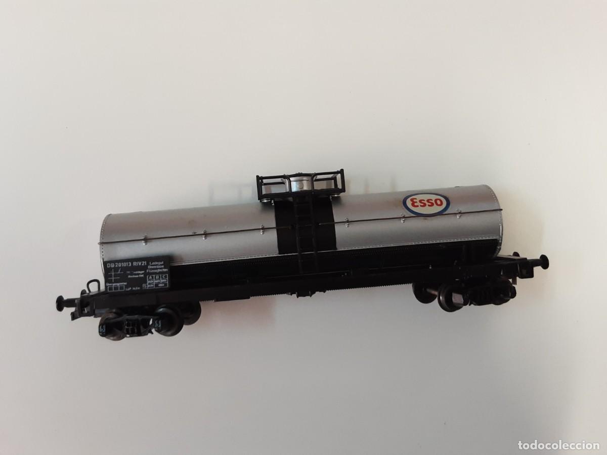 Trenes escala: Roco vagon cisterna esso ho 4353 a - Foto 5