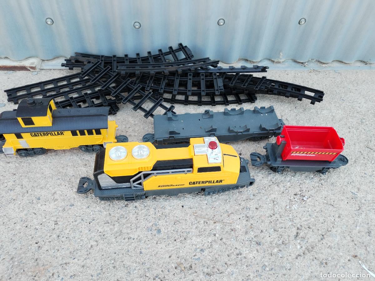 Trenes escala: cat construction express set tren carterpilas - Foto 2