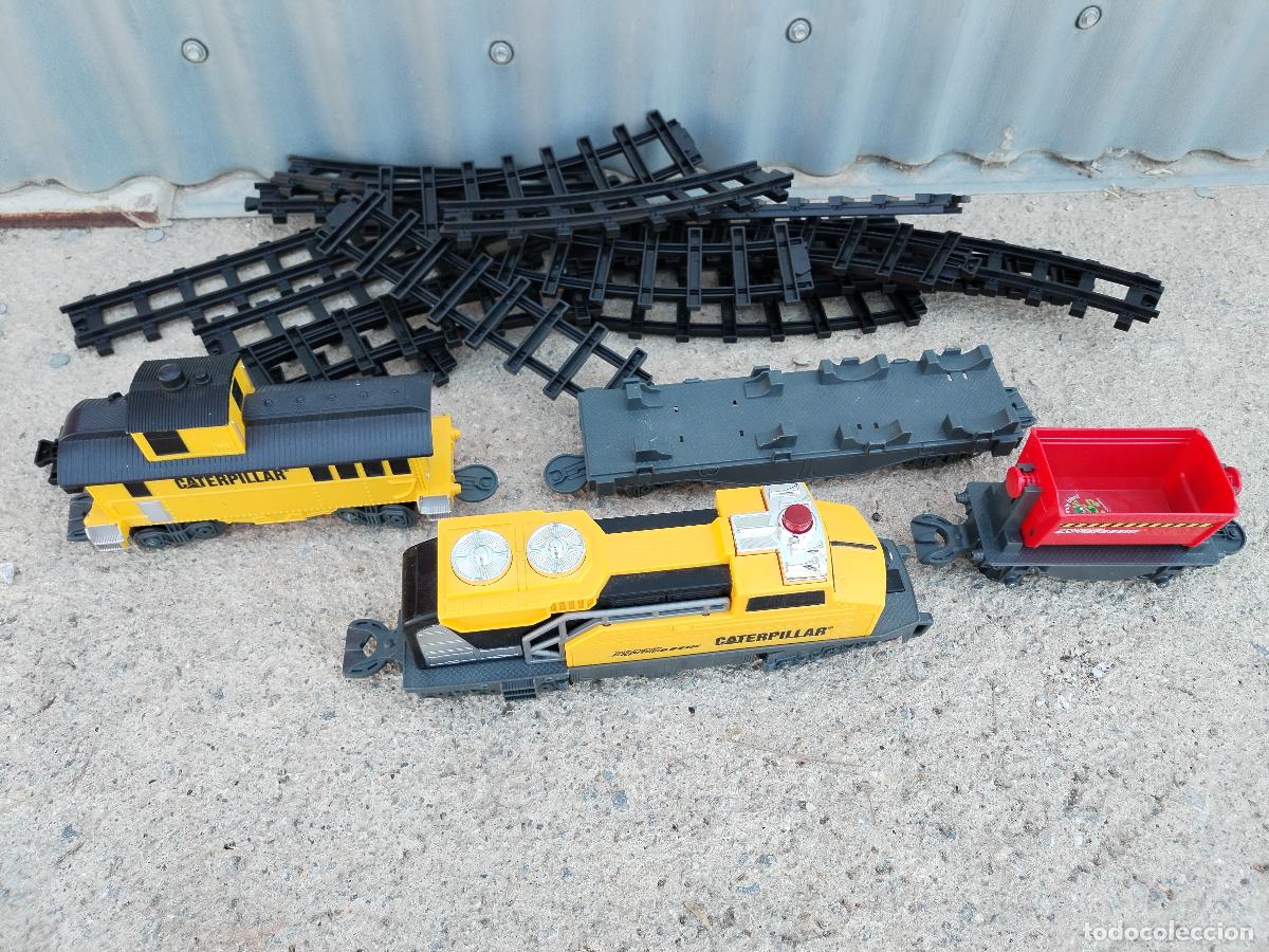 Trenes escala: cat construction express set tren carterpilas - Foto 7