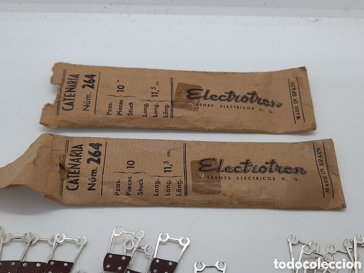 Trenes escala: ELECTROTREN. LOTE DE CATENARIAS. NUM.264 - Foto 3