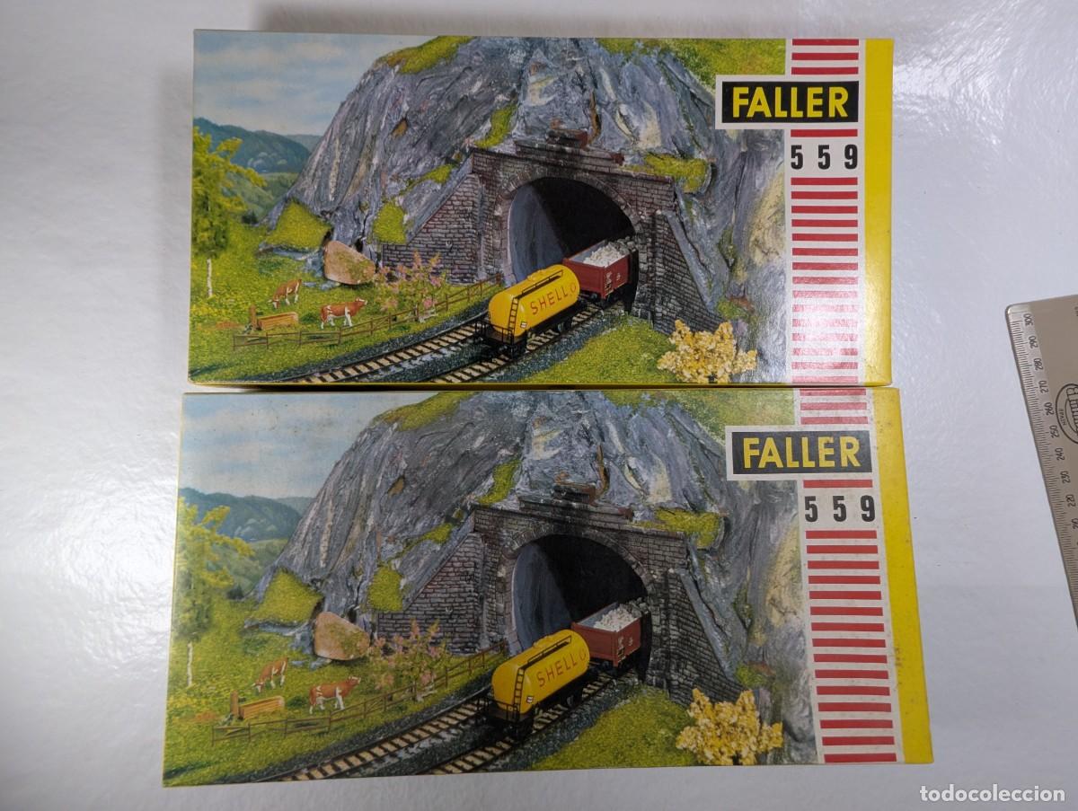 Trenes escala: Faller Nr. 559 Bocas de T&uacute;nel. Escala H0 - Foto 1