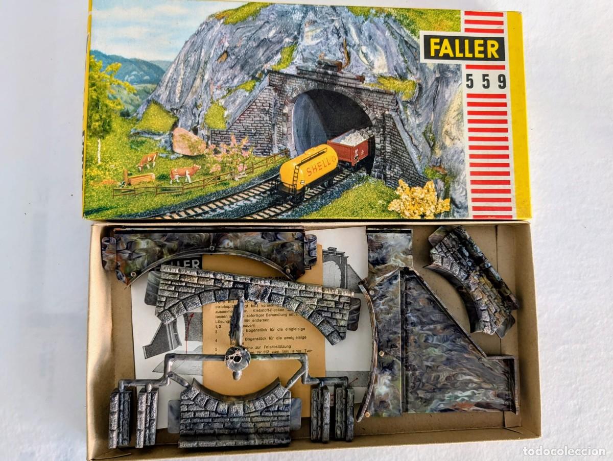 Trenes escala: Faller Nr. 559 Bocas de T&uacute;nel. Escala H0 - Foto 3