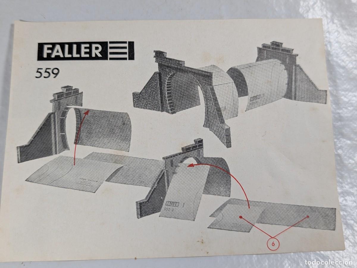 Trenes escala: Faller Nr. 559 Bocas de T&uacute;nel. Escala H0 - Foto 5