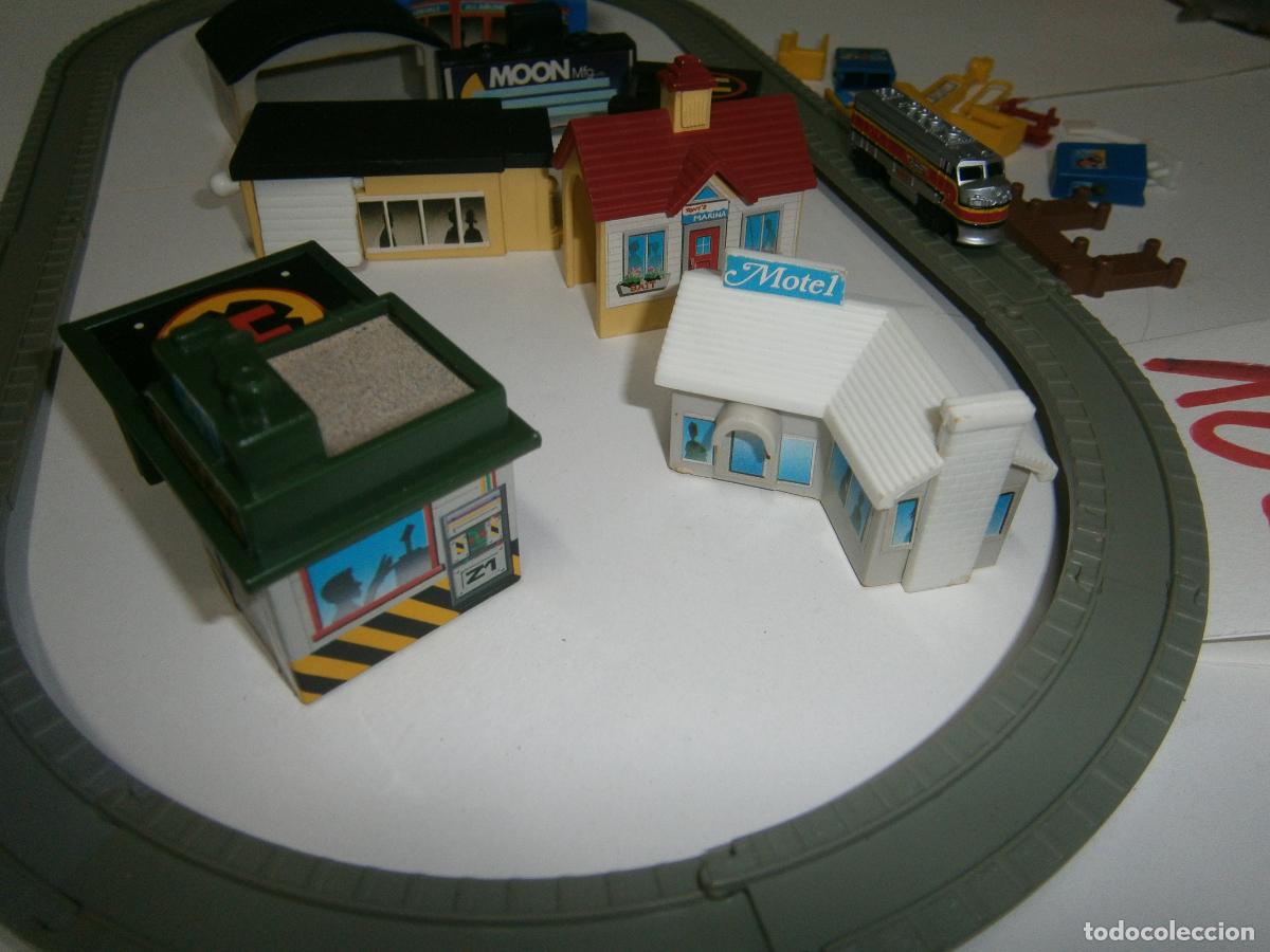 Trenes escala: GRAN LOTE COMPLEMENTOS PARA DIORAMA CON EDIFICACIONES Y VARIOS - Foto 5