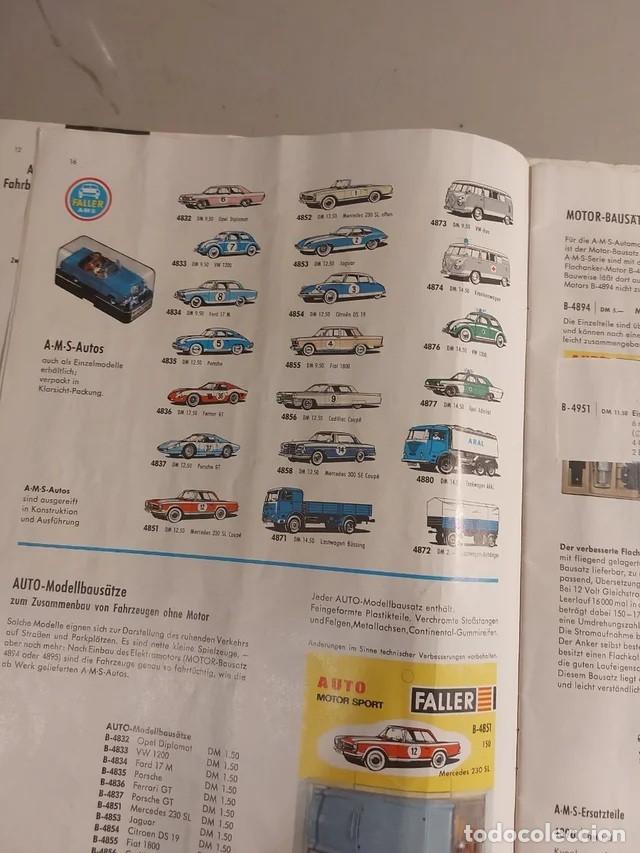 Trenes escala: CATALOGOS DE FALLER Y FLEISCHMANN ESCALA HO A&Ntilde;OS SESENTA - Foto 5