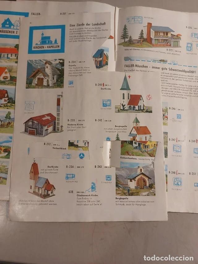 Trenes escala: CATALOGOS DE FALLER Y FLEISCHMANN ESCALA HO A&Ntilde;OS SESENTA - Foto 9