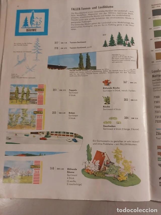 Trenes escala: CATALOGOS DE FALLER Y FLEISCHMANN ESCALA HO A&Ntilde;OS SESENTA - Foto 10