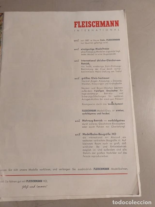 Trenes escala: CATALOGOS DE FALLER Y FLEISCHMANN ESCALA HO A&Ntilde;OS SESENTA - Foto 12
