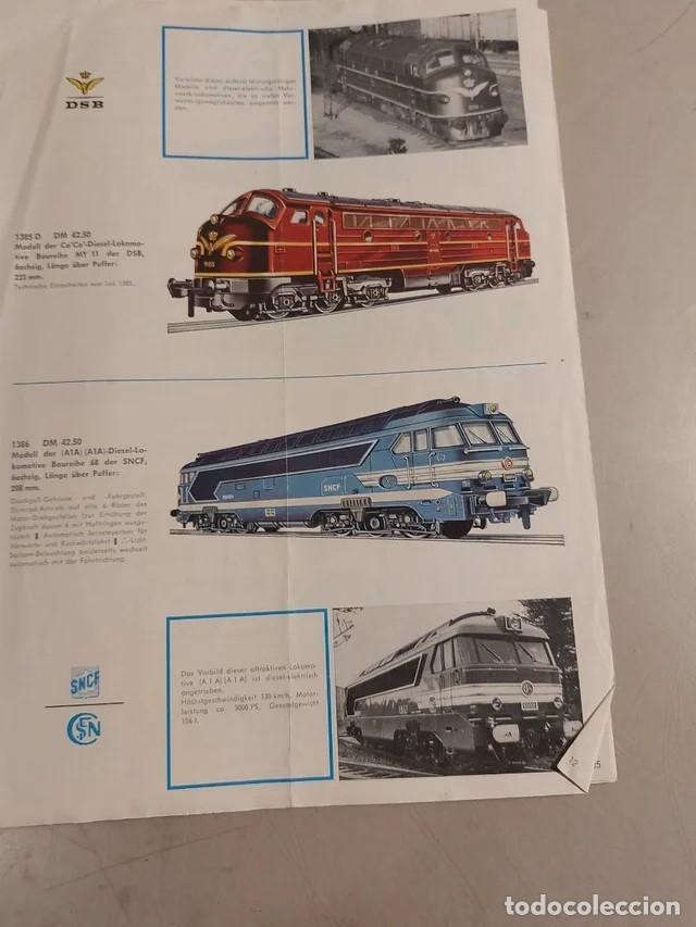 Trenes escala: CATALOGOS DE FALLER Y FLEISCHMANN ESCALA HO A&Ntilde;OS SESENTA - Foto 17