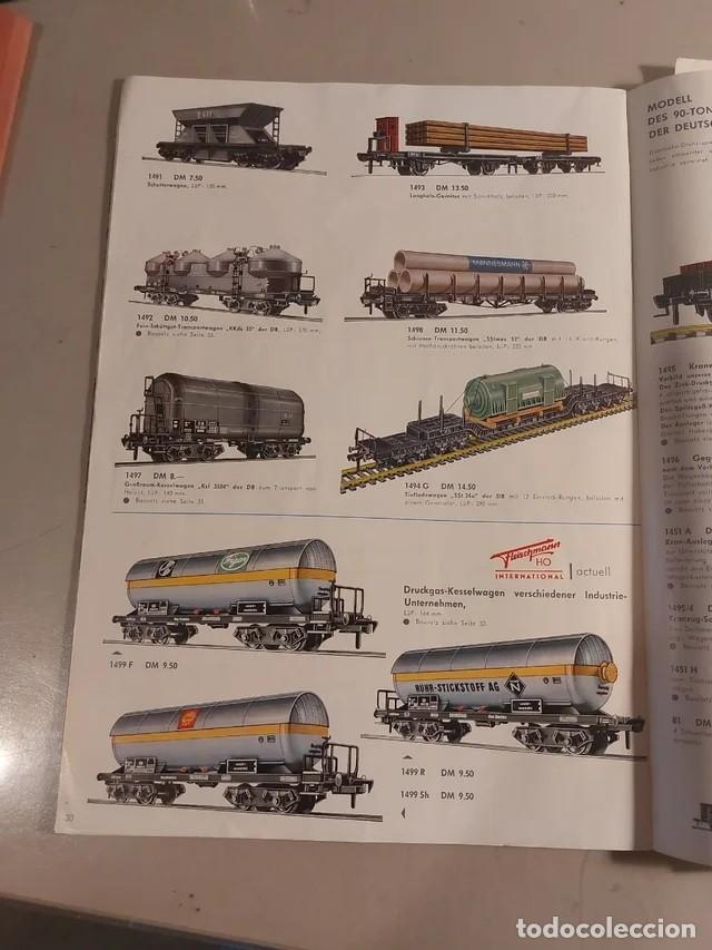 Trenes escala: CATALOGOS DE FALLER Y FLEISCHMANN ESCALA HO A&Ntilde;OS SESENTA - Foto 19