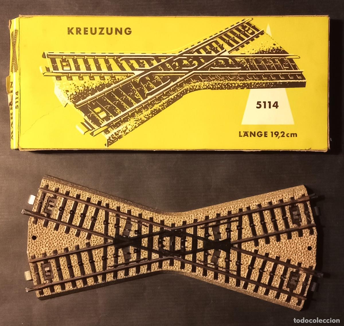 Trenes escala: M&Auml;RKLIN - CRUCE DE VIAS - REF. 5114 - HO - Foto 1