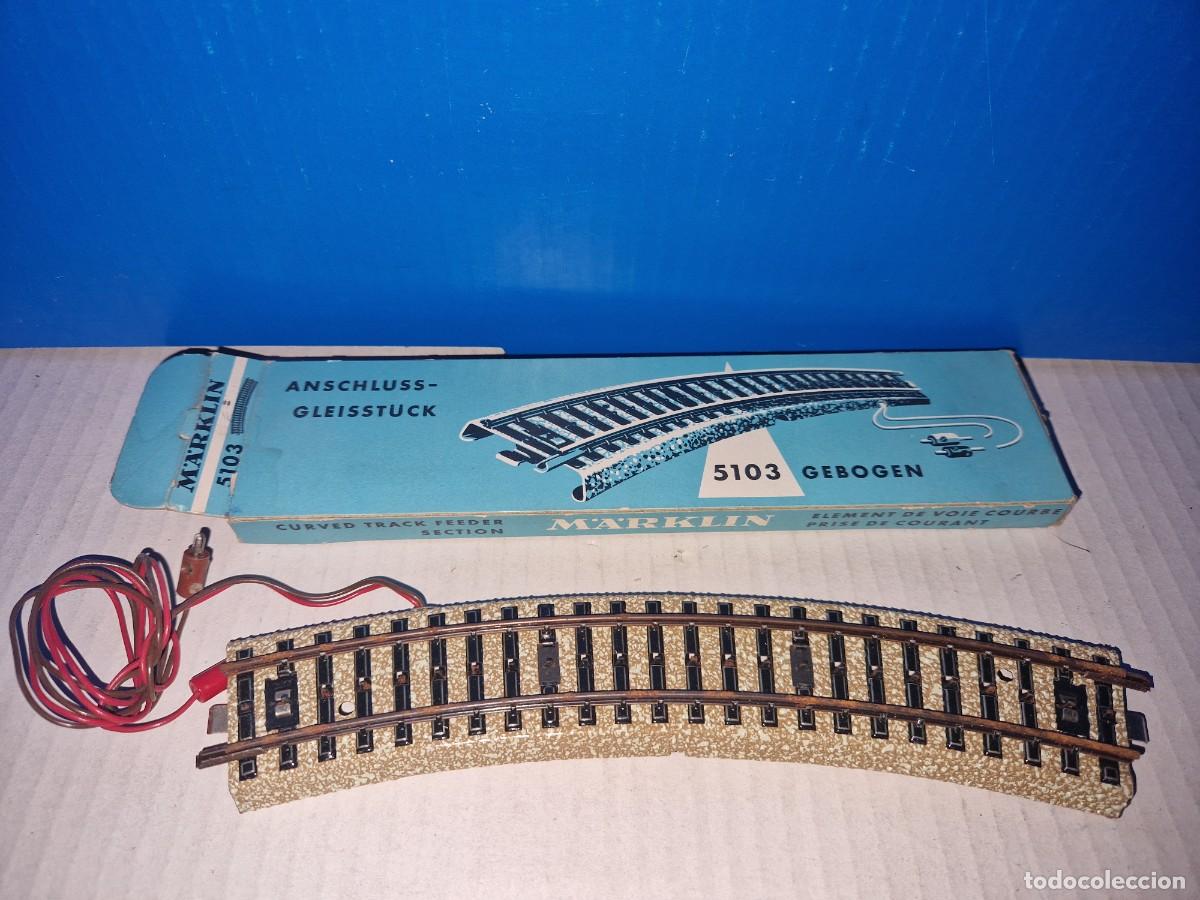Trenes escala: M&auml;rklin via de conexi&oacute;n 5103 CURVA - Foto 1