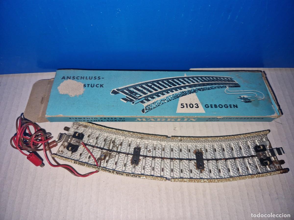 Trenes escala: M&auml;rklin via de conexi&oacute;n 5103 CURVA - Foto 2