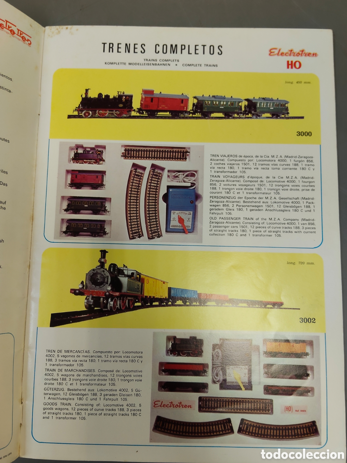 Trenes escala: Antiguo catalogo de ELECTROTREN - Foto 3