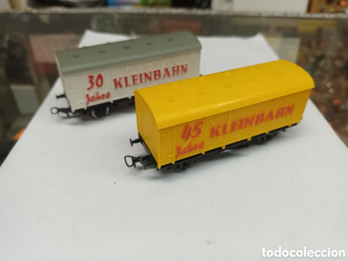 Trenes escala: 2 vagones ho kleinbahn sin caja - Foto 3