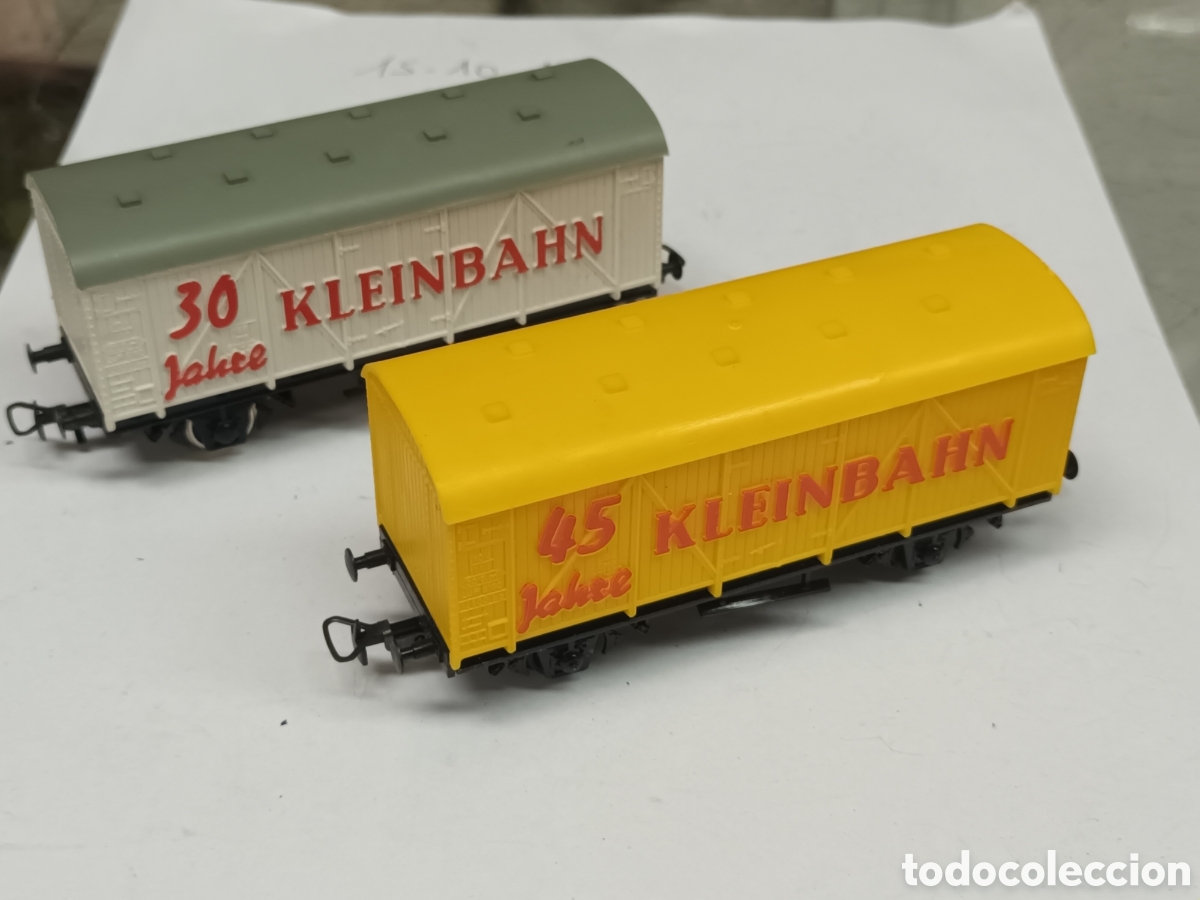 Trenes escala: 2 vagones ho kleinbahn sin caja - Foto 4