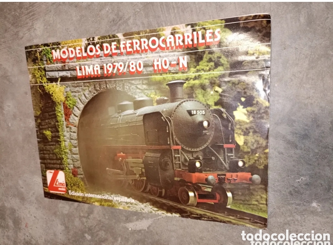 Trenes escala: Modelos de ferrocarriles lima cat&aacute;logo 1979/80 - Foto 1