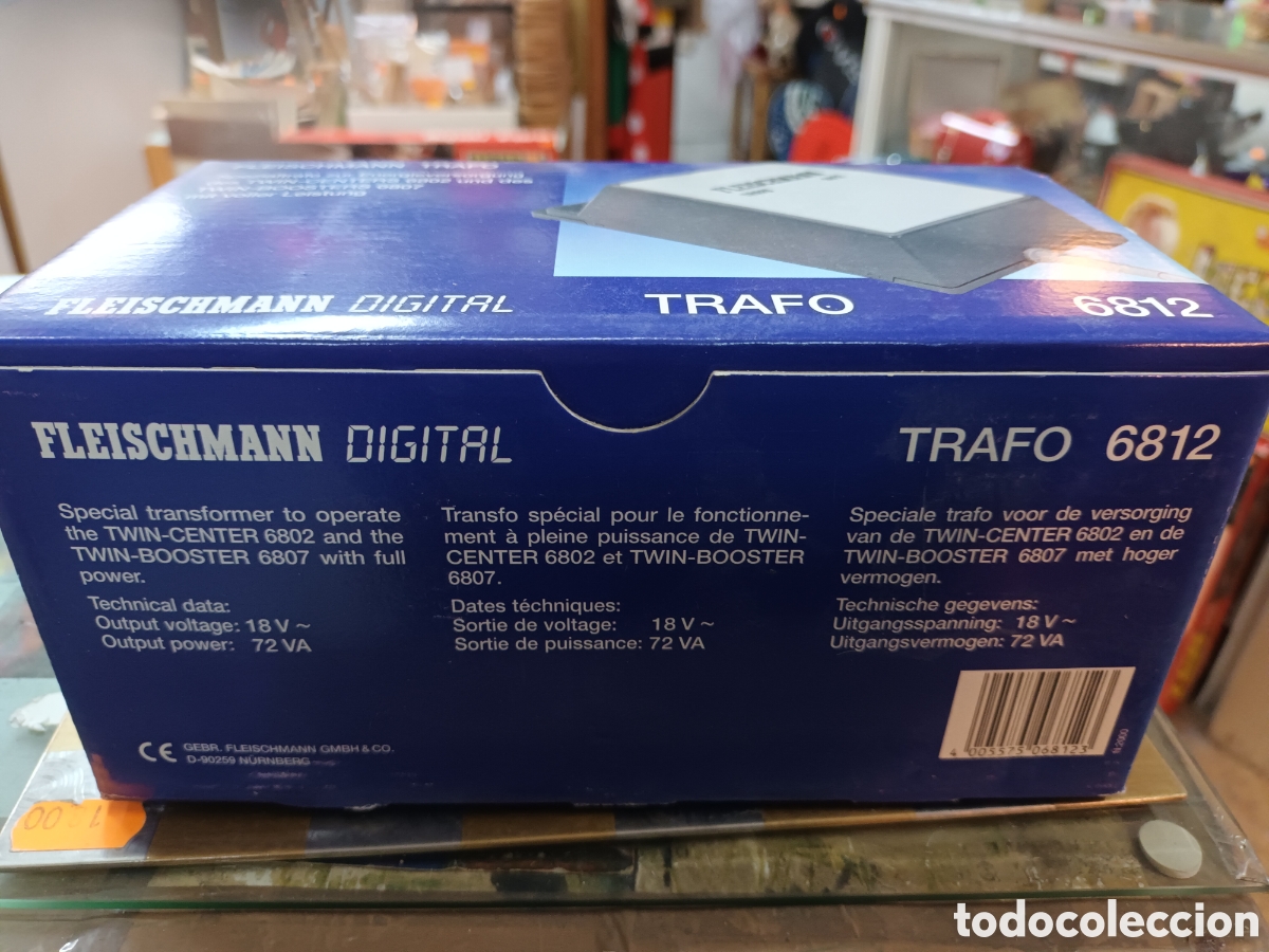 Trenes escala: Fleischmann 6812 transformador digital - Foto 4