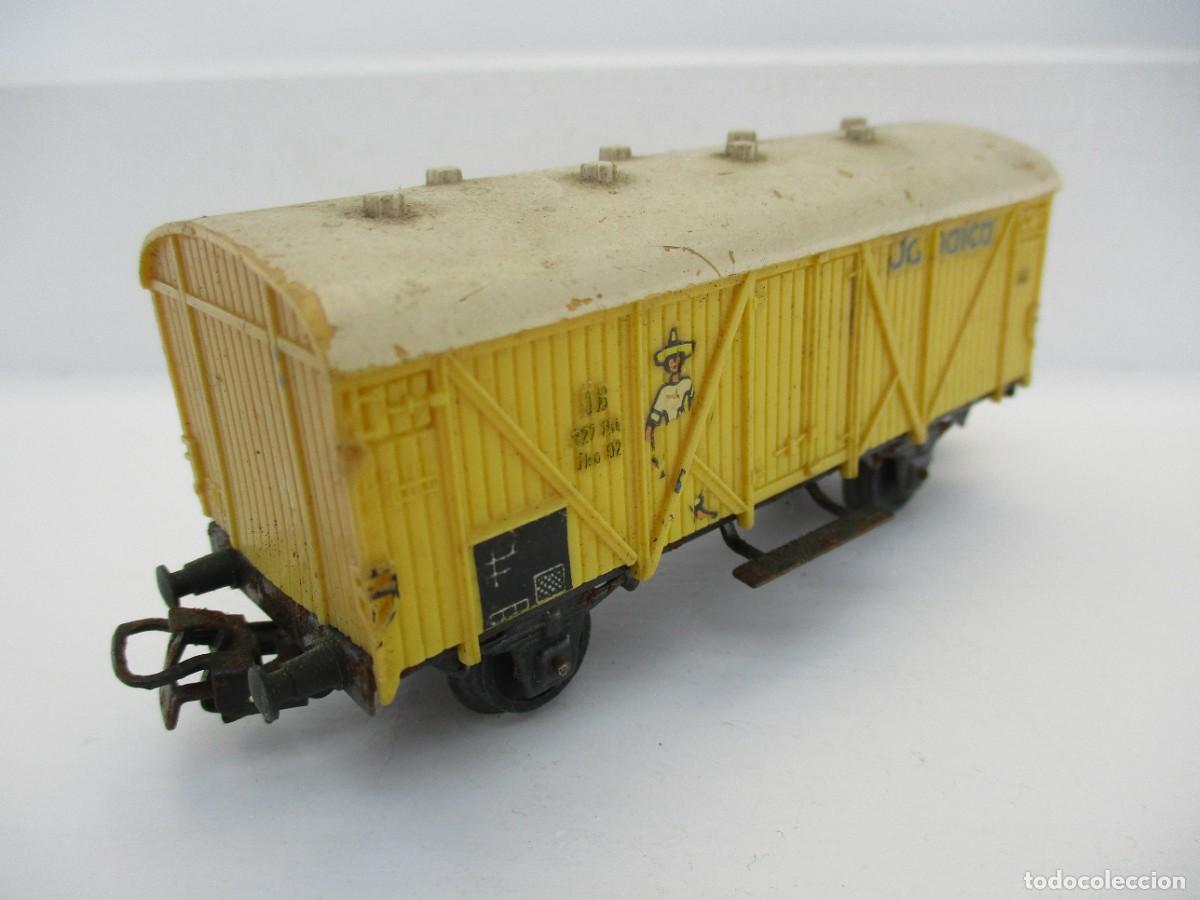 Trenes escala: VAGON MERCANCIA ESCALA HO REF AD - Foto 1