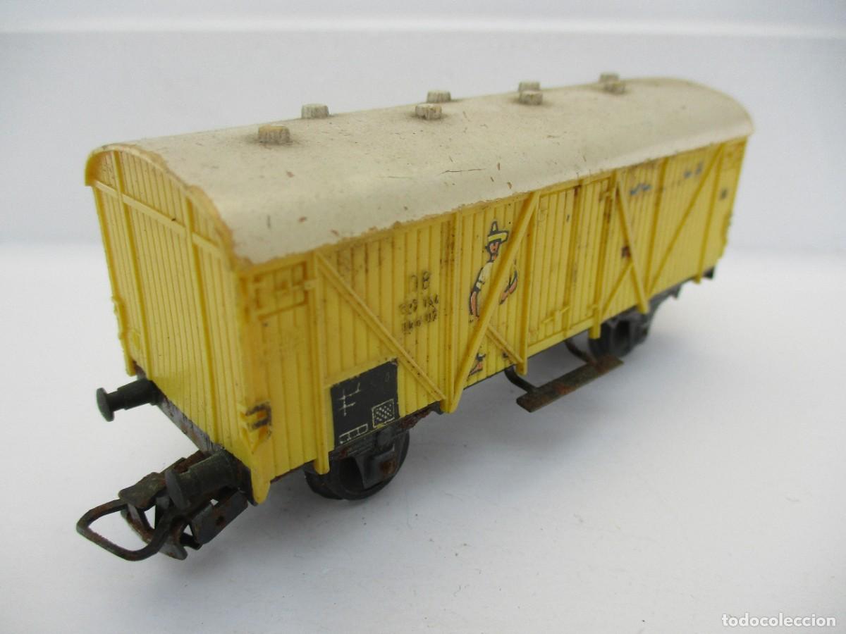 Trenes escala: VAGON MERCANCIA ESCALA HO REF AD - Foto 2