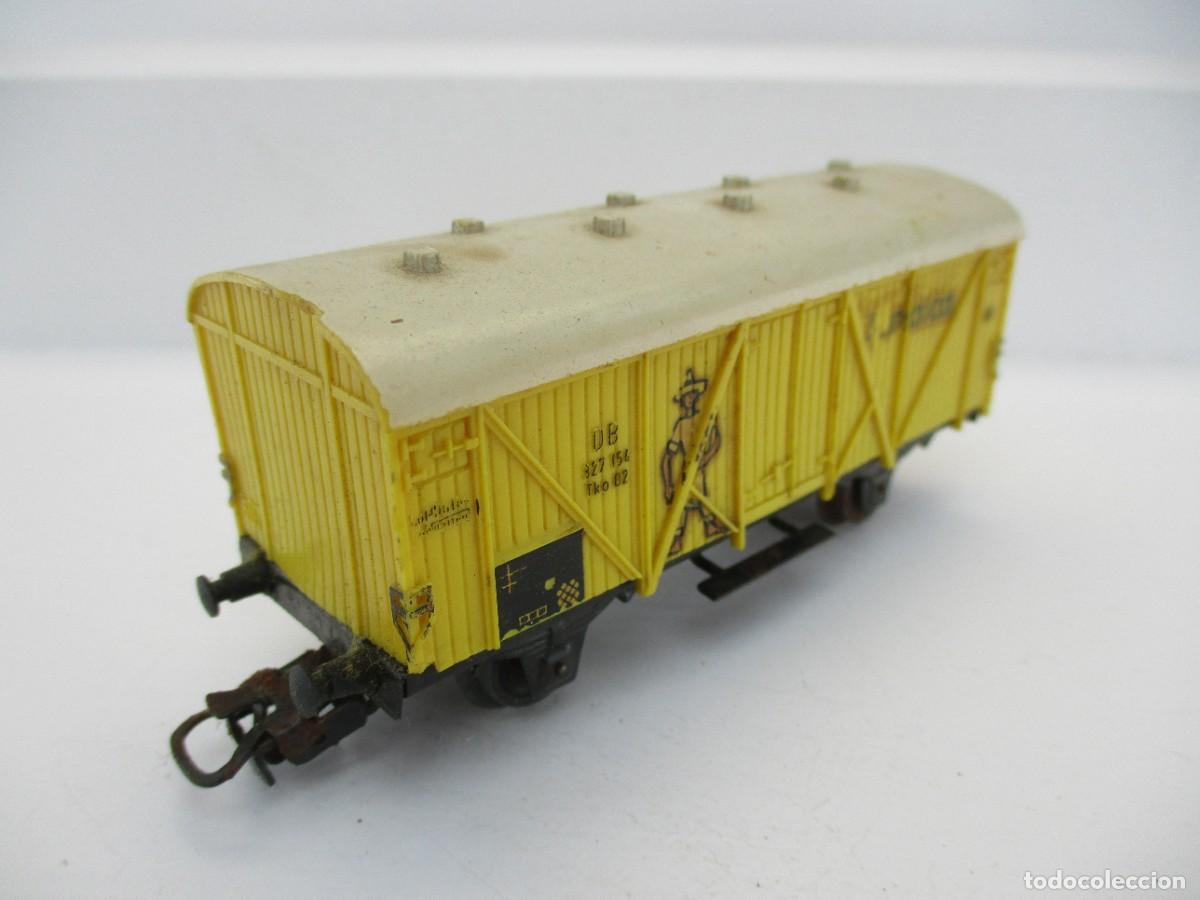 Trenes escala: VAGON MERCANCIA ESCALA HO REF AH - Foto 2