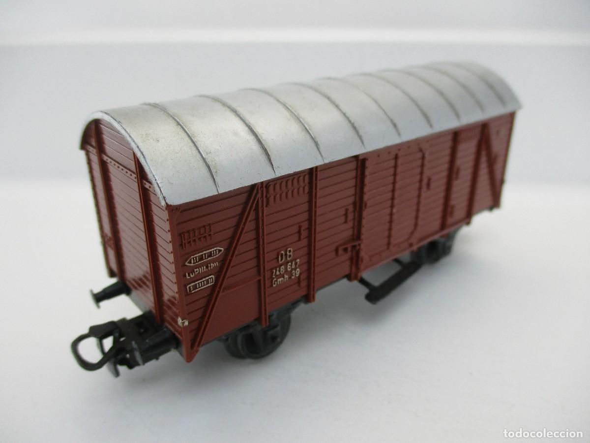 Trenes escala: VAGON MERCANCIA ESCALA HO REF AL - Foto 1