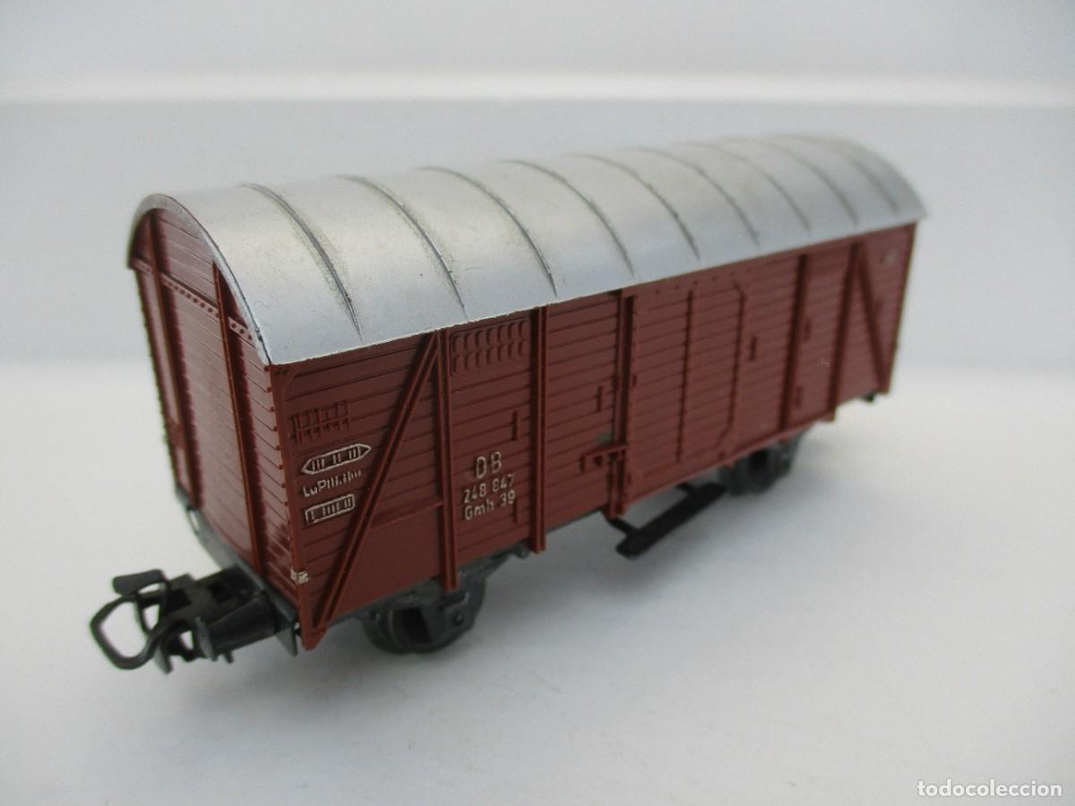 Trenes escala: VAGON MERCANCIA ESCALA HO REF AL - Foto 2
