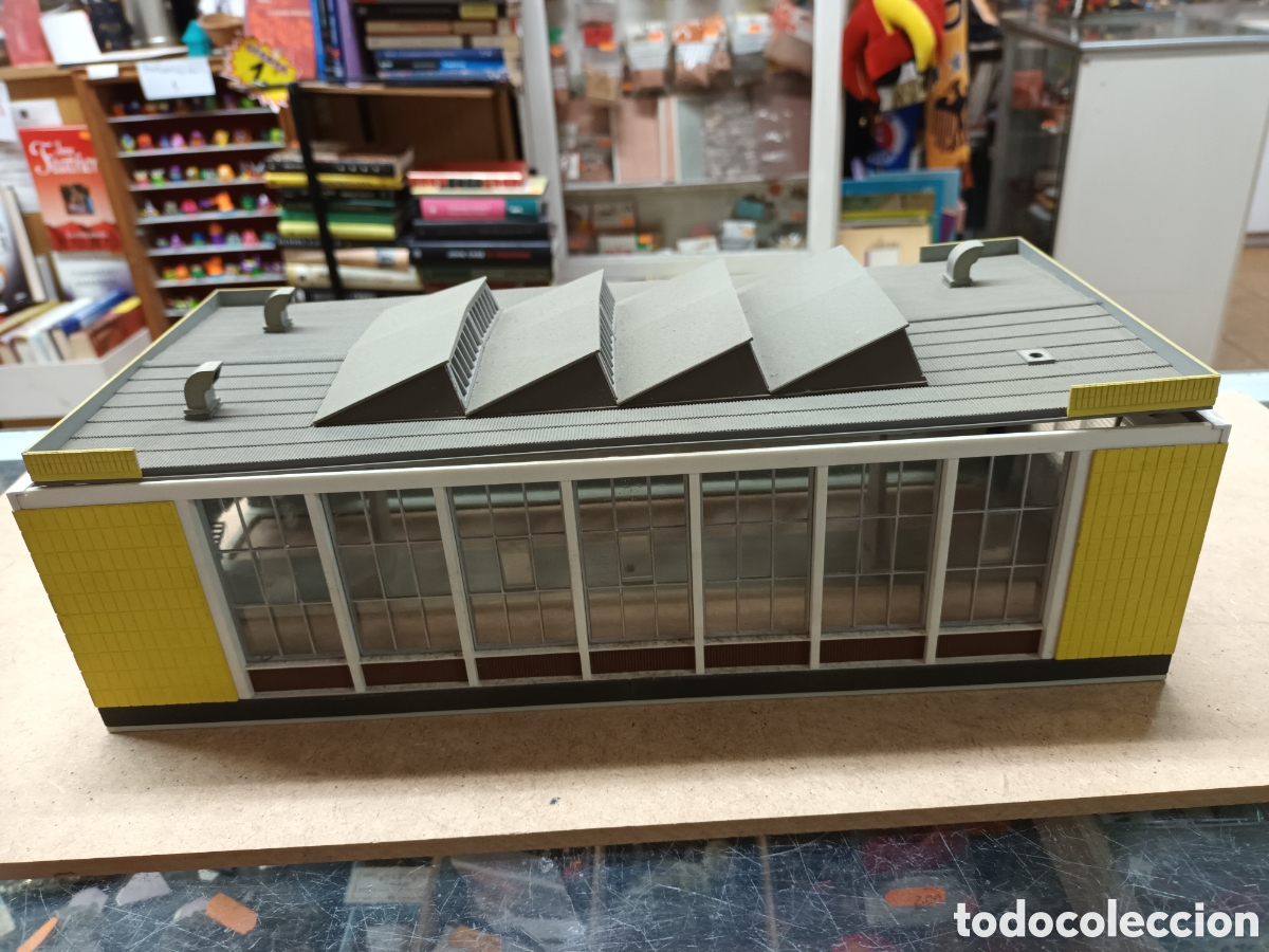 Trenes escala: Ho cobertizo locomotora - Foto 4