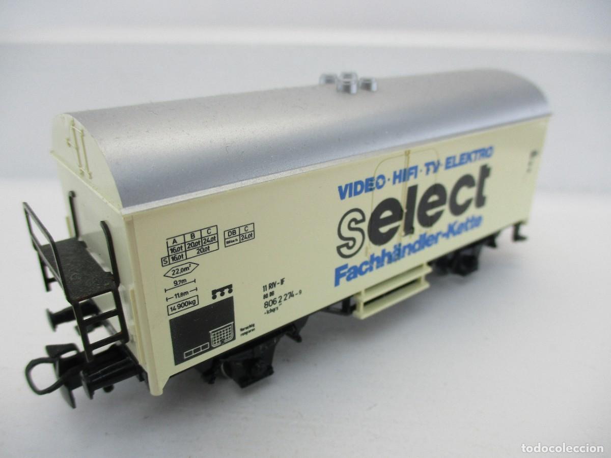 Trenes escala: VAGON MERCANCIA ESCALA HO REF DJ - Foto 1