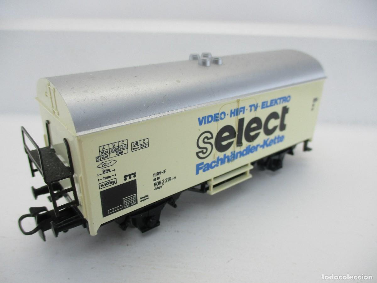 Trenes escala: VAGON MERCANCIA ESCALA HO REF DJ - Foto 2