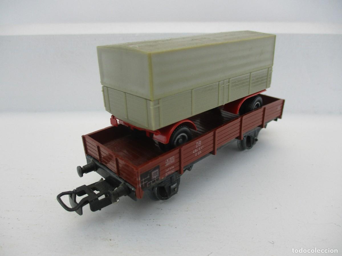 Trenes escala: VAGON MERCANCIA ESCALA HO REF DL - Foto 2