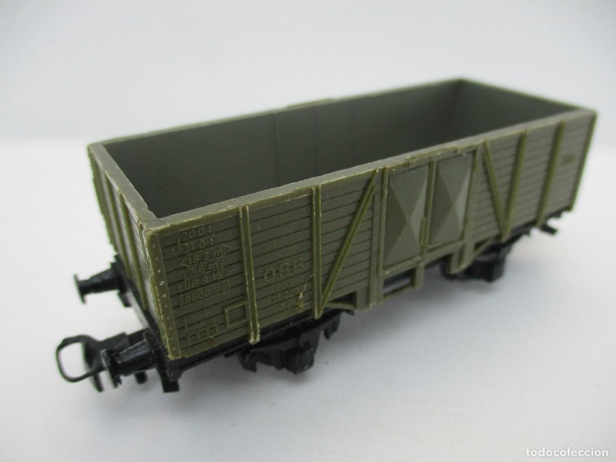 Trenes escala: VAGON MERCANCIA ESCALA HO REF SD - Foto 2