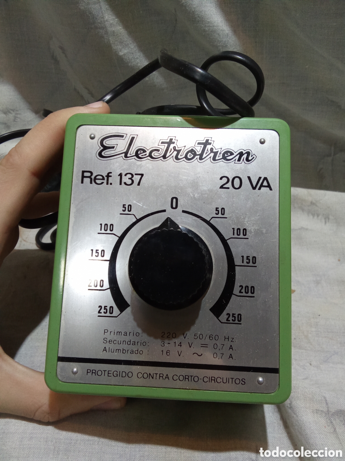 Trenes escala: TRANSFORMADOR DE ELECTROTREN EN CAJA - Foto 2