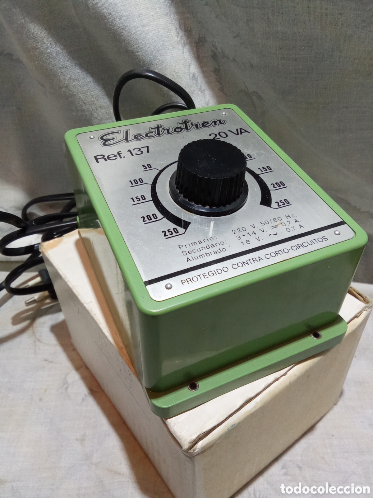 Trenes escala: TRANSFORMADOR DE ELECTROTREN EN CAJA - Foto 1