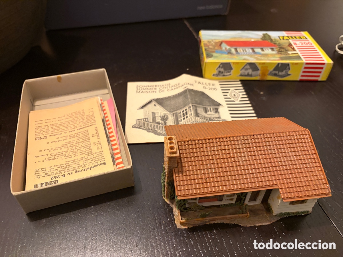 Trenes escala: Casa FALLER REF B-200 Montada decoracion maquetas - Foto 2