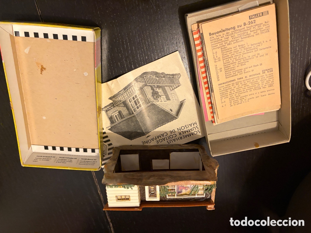 Trenes escala: Casa FALLER REF B-200 Montada decoracion maquetas - Foto 3