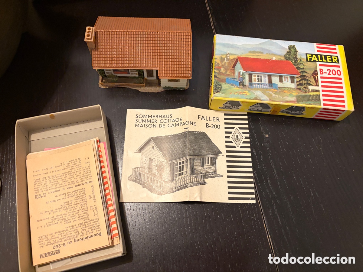 Trenes escala: Casa FALLER REF B-200 Montada decoracion maquetas - Foto 4