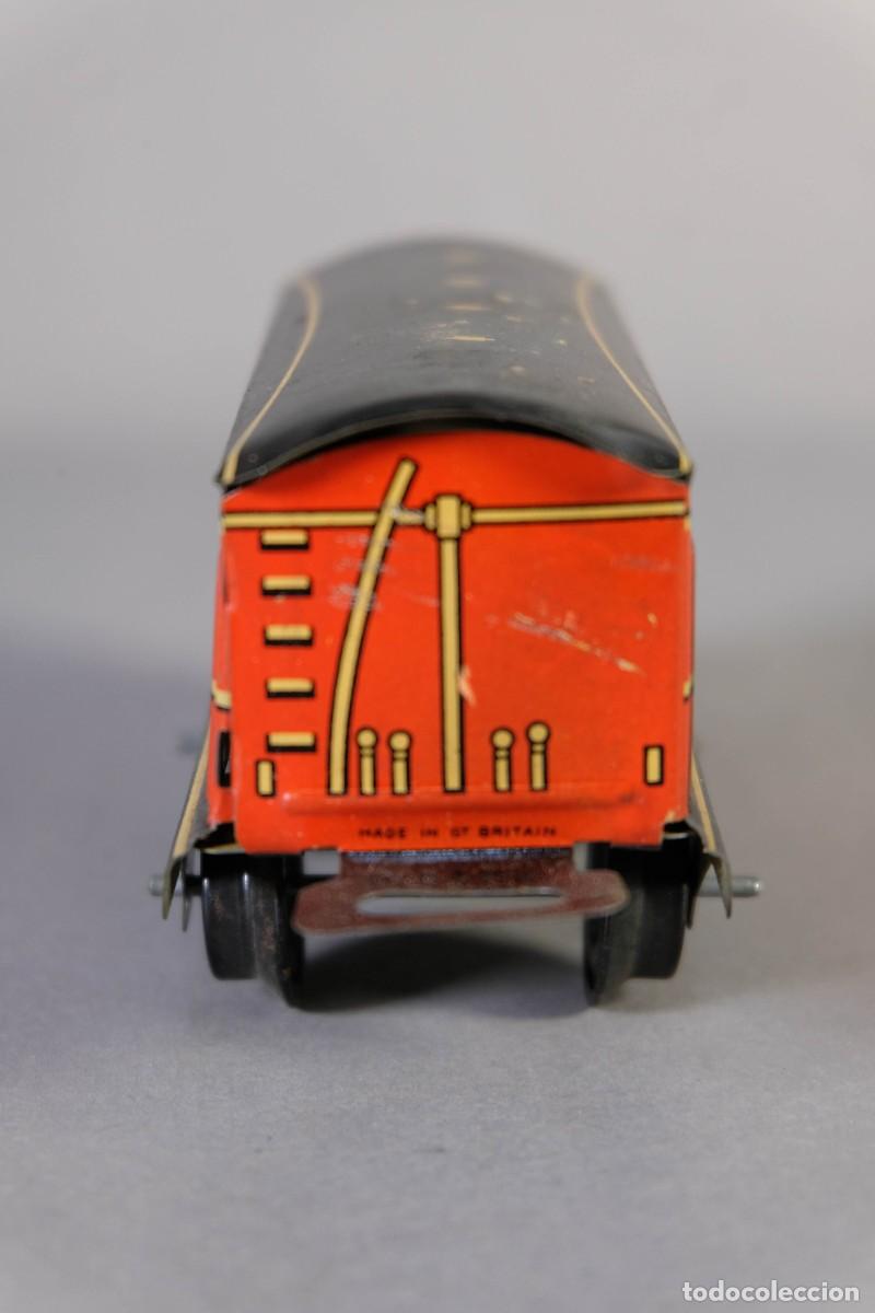 Trenes escala: VAG&Oacute;N DE TREN EN HOJALATA - Foto 4
