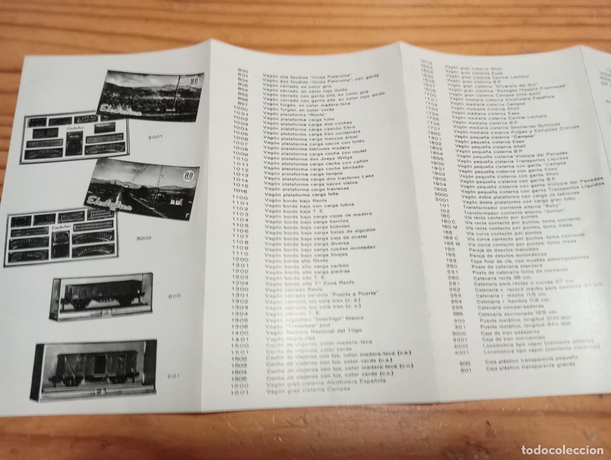 Trenes escala: Catalogo Electrotren H0 1967 - Foto 5