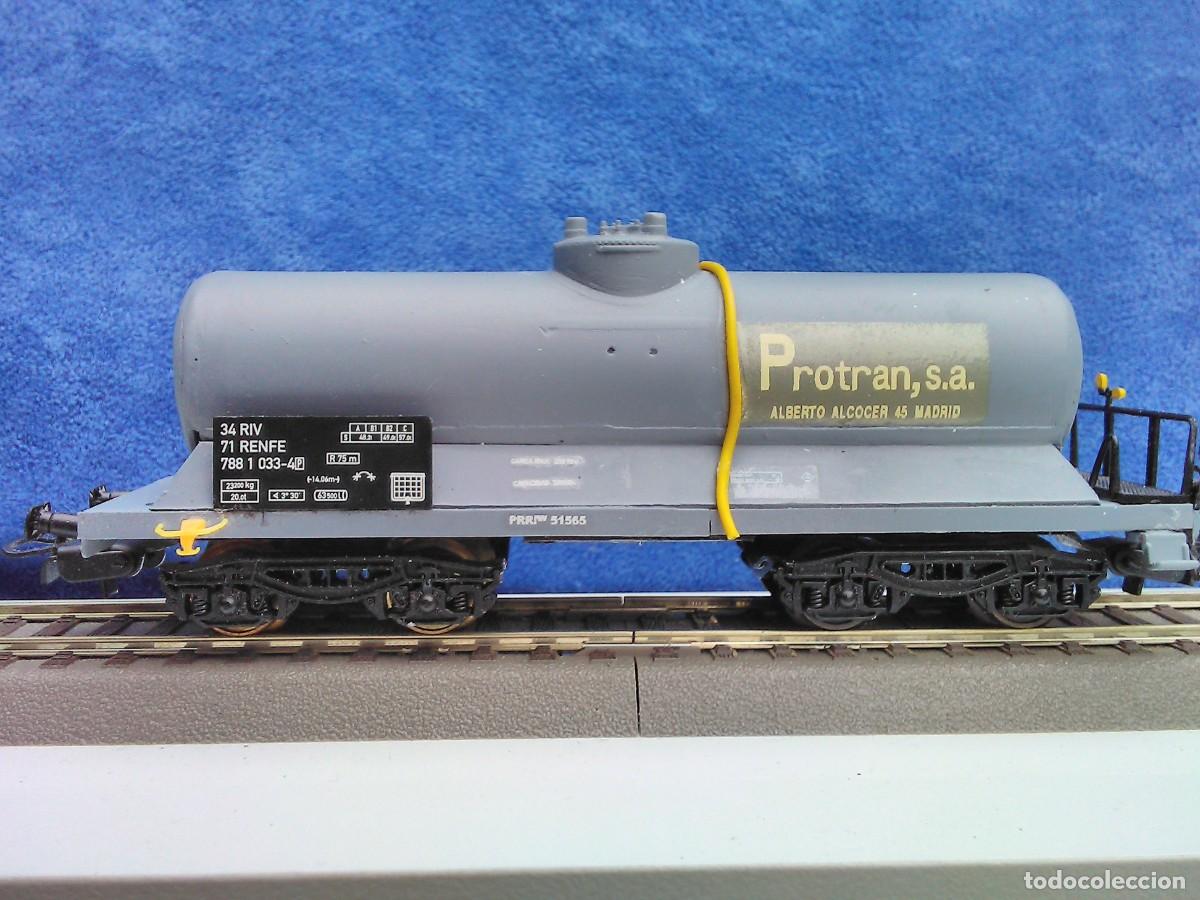 Trenes escala: CISTERNA PARA &Aacute;CIDO SULF&Uacute;RICO PROTRAN - Foto 1