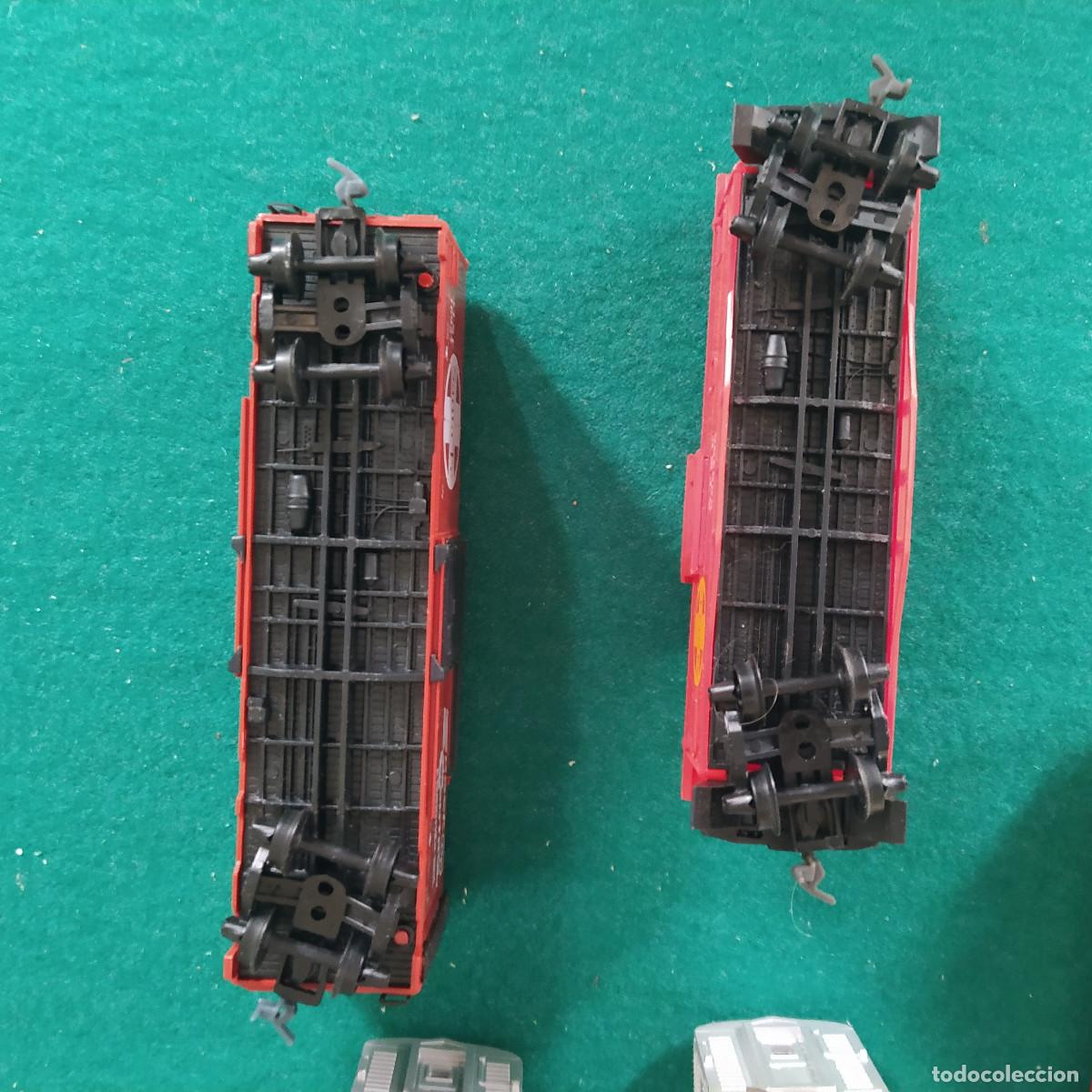 Trenes escala: Locomotora playart Y Vagones - Foto 2