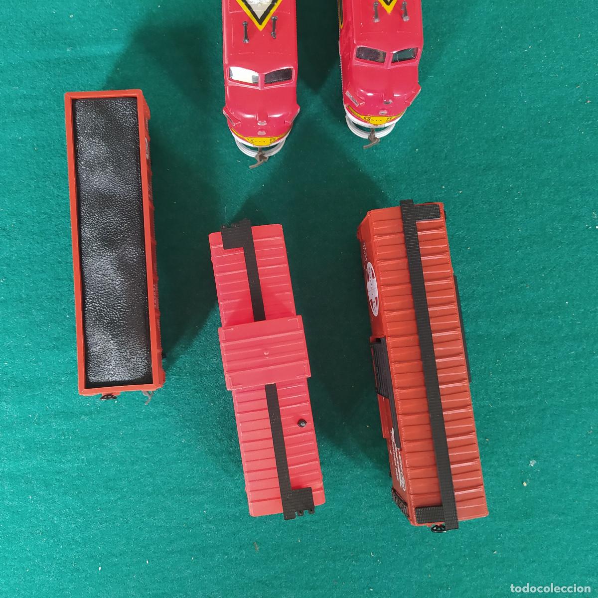 Trenes escala: Locomotora playart Y Vagones - Foto 9