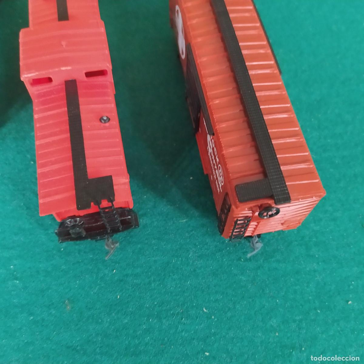 Trenes escala: Locomotora playart Y Vagones - Foto 13