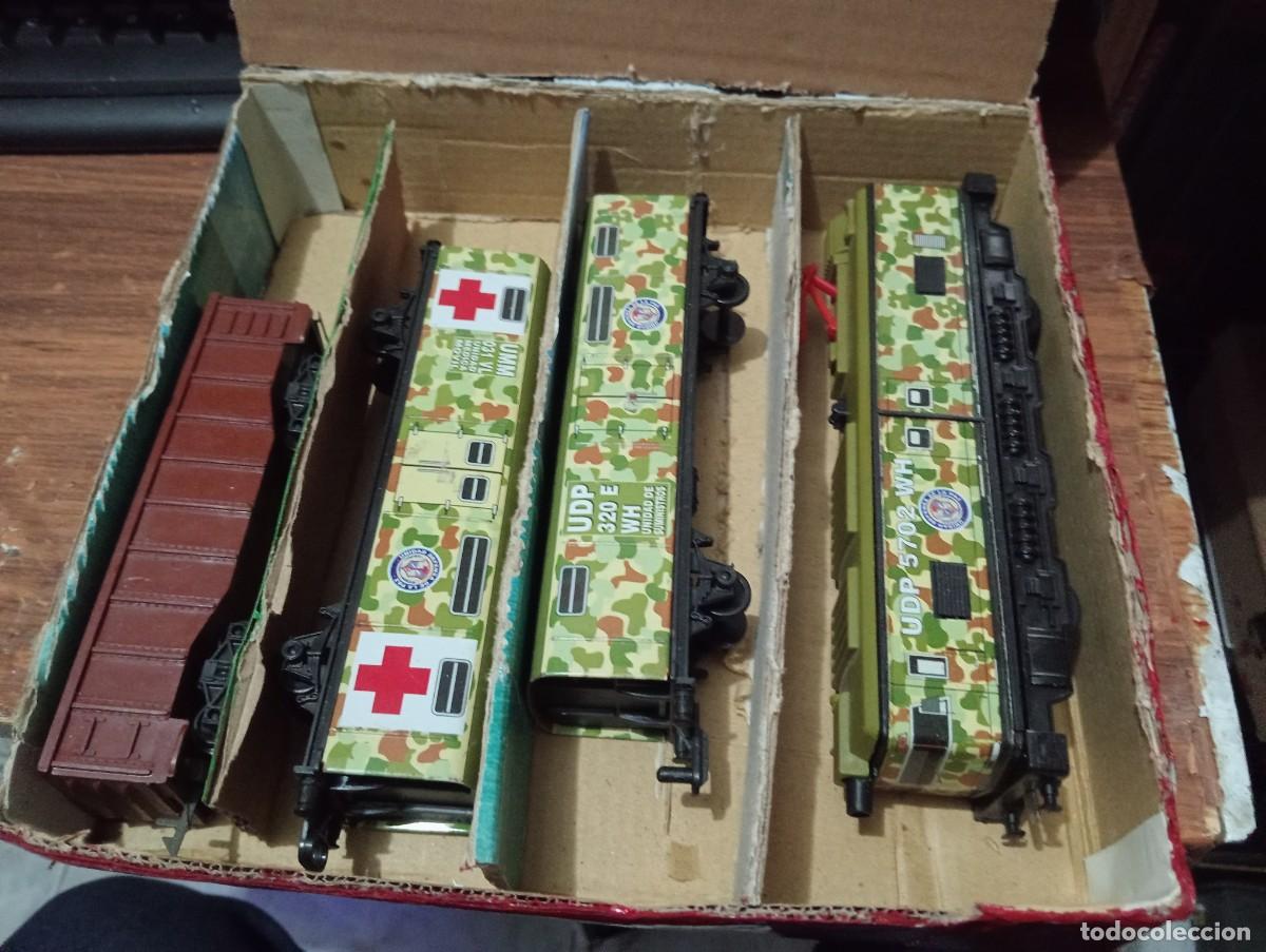 Trenes escala: Tren militar cruz roja funcionando - Foto 6