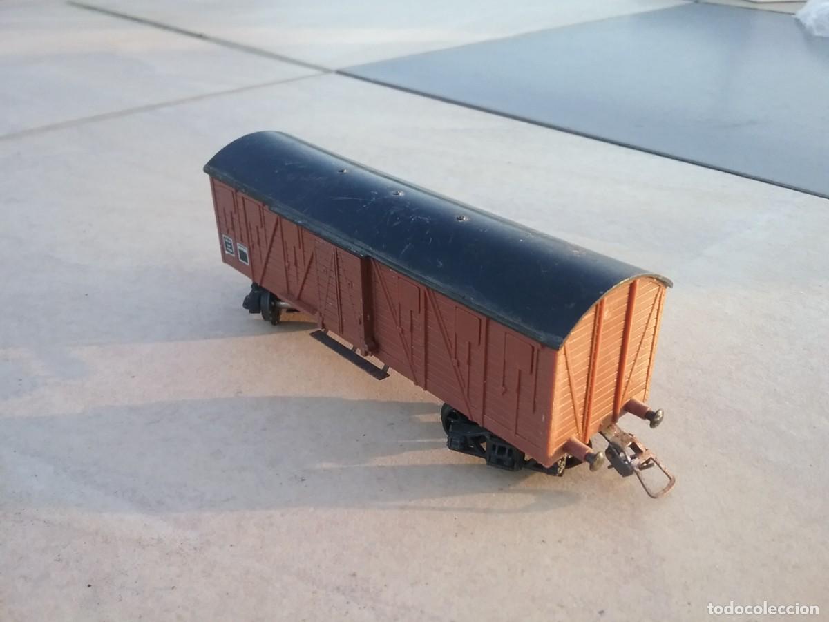 Trenes escala: Vag&oacute;n de carga MECCANO - Foto 2