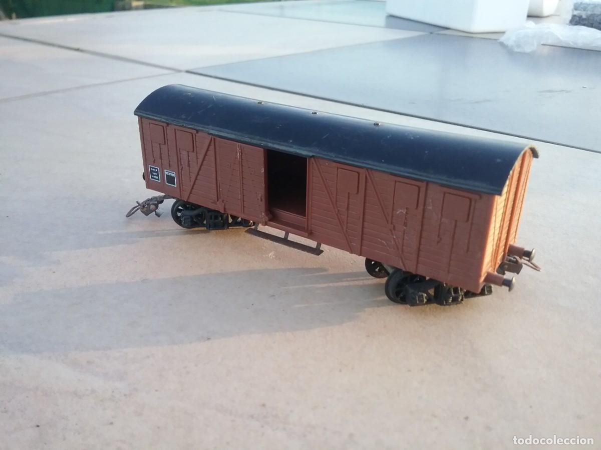Trenes escala: Vag&oacute;n de carga MECCANO - Foto 3